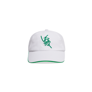 男士 VBQ 花纹棉质帽 White 细节视图4