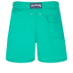 Men Swim Trunks Water-reactive Rascasses Tropezian green back view