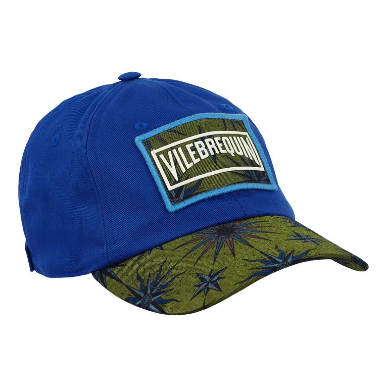 Men Cap Printed Sud - Capilla - Blue - Size OSFA - Vilebrequin