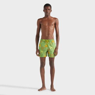 Men Swim Shorts Embroidered Crab Balloons - Limited Edition Camouplage front worn view
