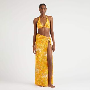女士 Palm Leaves 挂脖式比基尼上衣 Mango 细节视图1