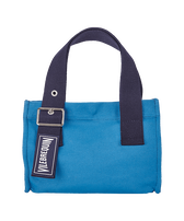 Mini borsa da spiaggia tinta unita Calanque uomini vista indossata frontale