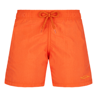 Mit Wasser reagierende Requins 3D Badeshorts für Jungen Rsot Details Ansicht 1