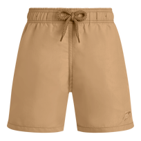 Maillot de bain garçon uni Moka vue de face