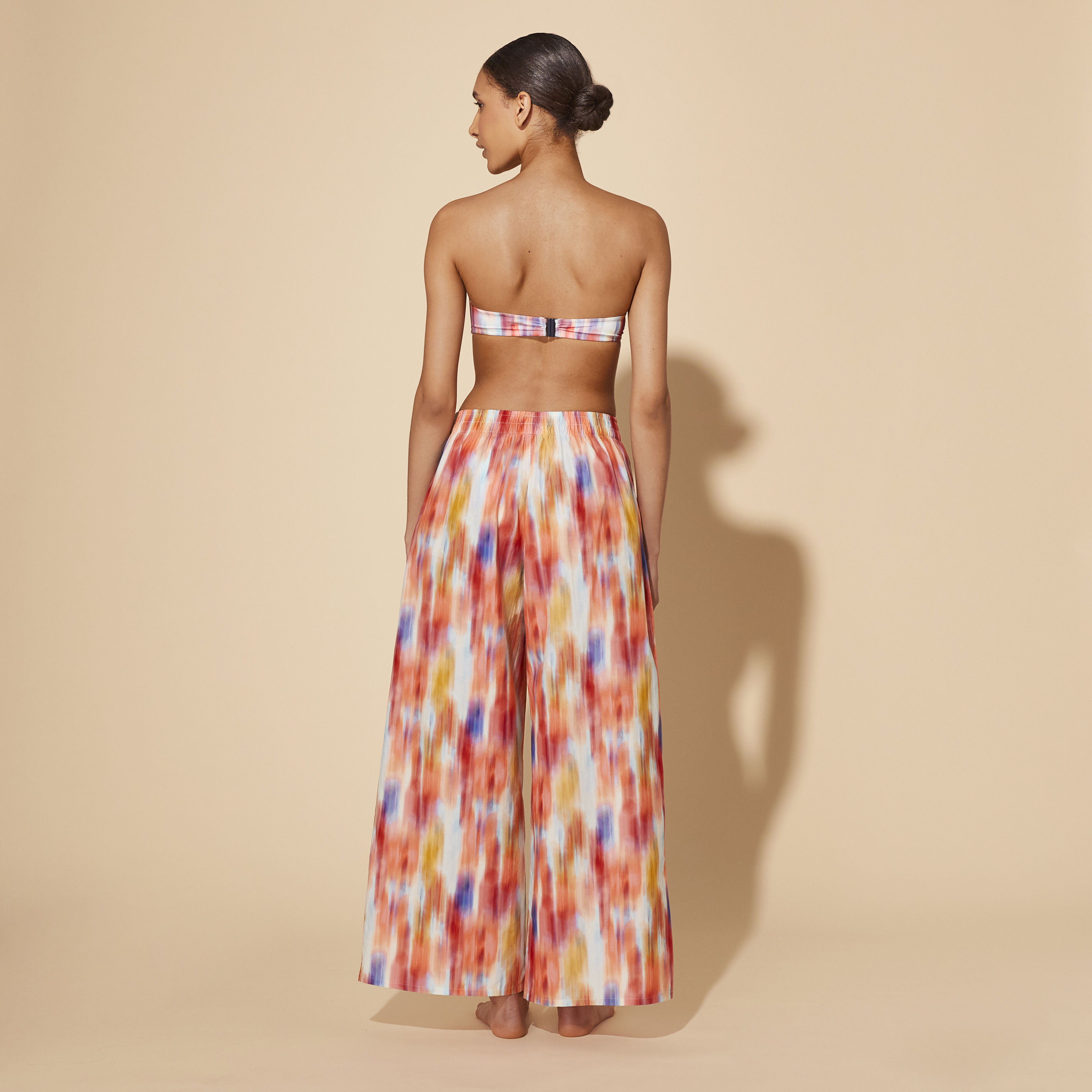 Pantalon outlet vaporoso mujer