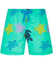 Boys Swim Shorts Ronde Des Tortues Multicolore Nenuphar front view