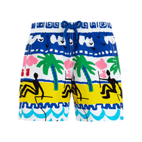 Boys Swimwear La Mer - Vilebrequin x JCC+ - Limited Edition White front view