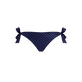 女士 Relief Sparkling 侧系式比基尼泳裤 Navy 正面图