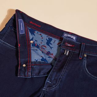 Men 5-Pockets Denim Bermuda Shorts Circus Med denim w2 details view 2