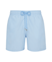 男士纯色游泳短裤 - Vilebrequin x Highsnobiety Chambray 正面图