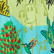 Girls Cotton Dress Jungle Rousseau Ginger 