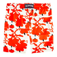 Bañador con estampado Lantern Flowers- Vilebrequin x Donald Sultan Blanco vista trasera