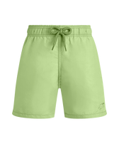 Maillot de bain garçon uni Macaron vue de face