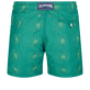 Men Embroidered Swim Shorts Hypno Shell - Limited Edition Linden back view