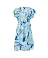 Vestito corto donna in viscosa Madrague Thalassa vista frontale