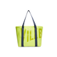 Unisex Large Neoprene Beach bag Solid Chartreuse front view Unisex Large Neoprene Beach bag Solid Chartreuse front view