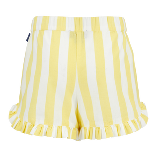 Streifen-Shorts für Mädchen Sunflower Rückansicht