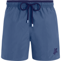 Men Swim Trunks Bicolor Storm front view