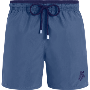 Men Swim Trunks Bicolor Storm front view