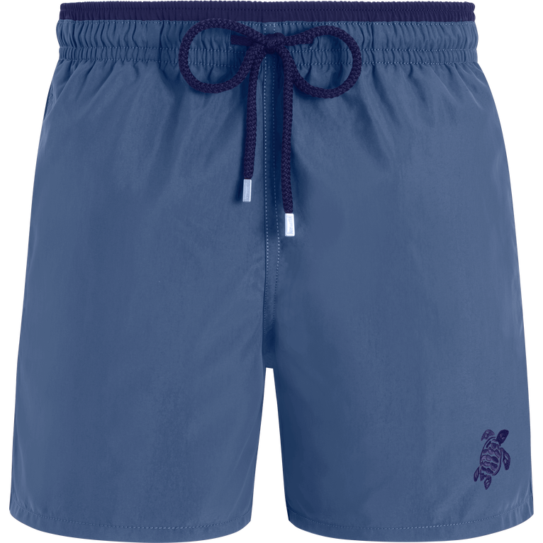 Vilebrequin Logo-embroidered Swim Shorts In Blue