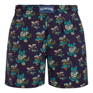 Men Swim Shorts Landscape Turtles Midnight back view