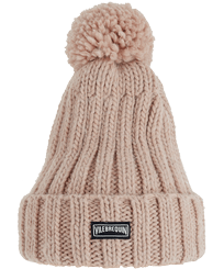 Beany Wollmütze für Herren Pink berries Vorderansicht