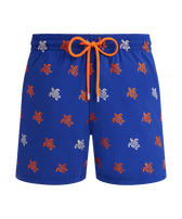 Pantaloncini mare uomo ricamati Micro Ronde des Tortues Diagonale - Edizione limitata Marrakech vista frontale