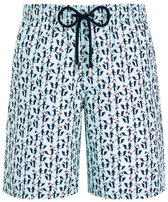 Men Long Swim Shorts Cocorico ! Thalassa front view