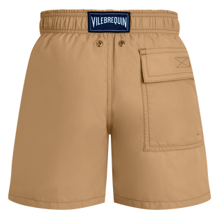 Maillot de bain garçon uni Moka vue de dos