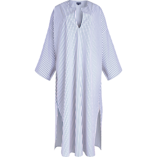 Vestito caftano donna - Vilebrequin x Ines de la Fressange Palace vista frontale