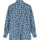 Women Organic Cotton Veil Shirt Turtles Leopard- Vilebrequin x Angelo Tarlazzi Thalassa back view