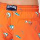 Men Swim Trunks Embroidered 2009 Les Requins - Limited Edition Guava details view 1