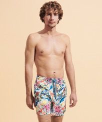 Ultraleichte und verstaubare Fisherman Badeshorts für Herren Thalassa Vorderseite getragene Ansicht