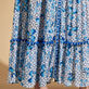 Women Maxi Dress Iris Lace- Vilebrequin x Poupette St Barth Azure details view 2