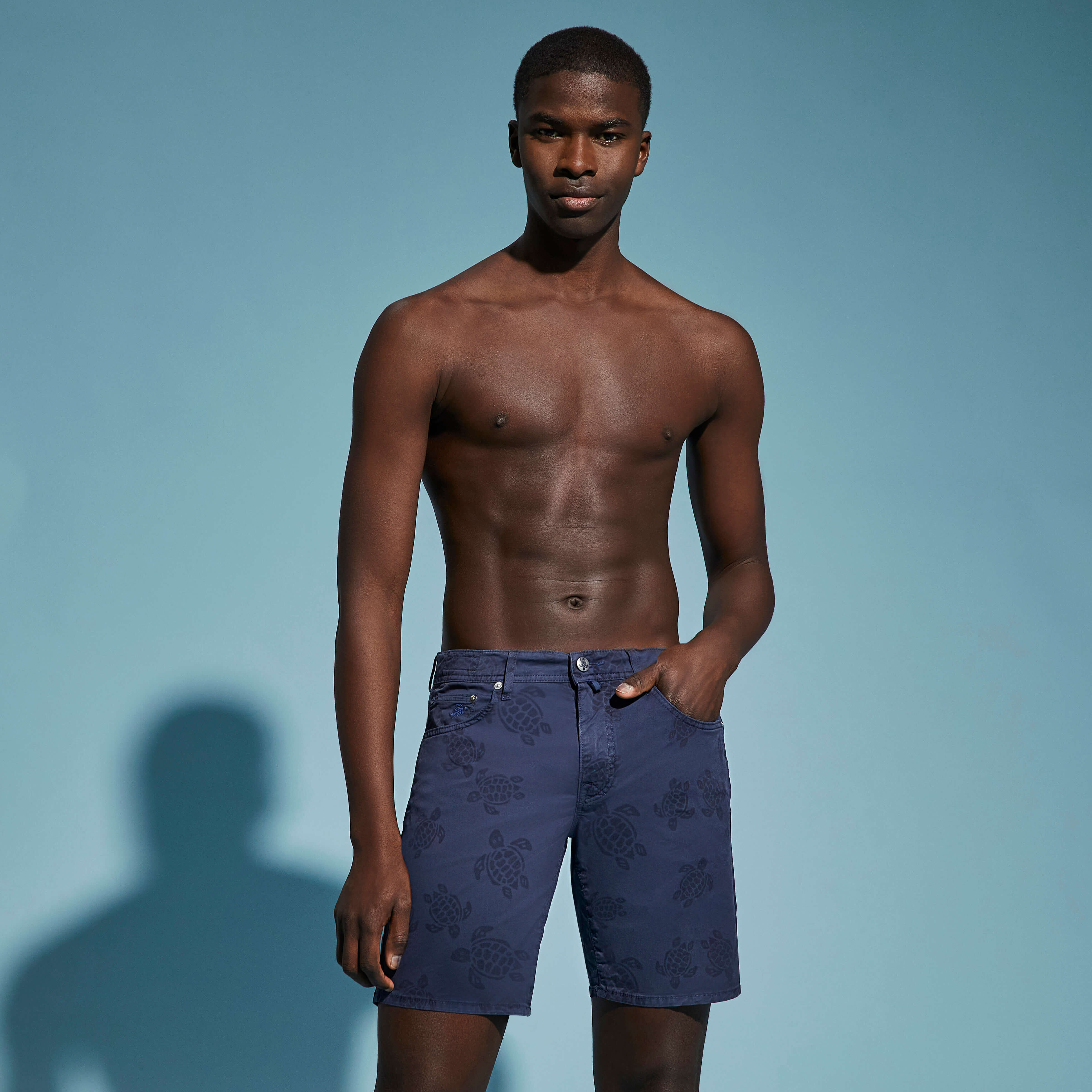 Bermuda bleu marine homme store