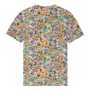 Men Organic Cotton T-Shirt Animals - Vilebrequin x Okuda San Miguel Multicolor back view