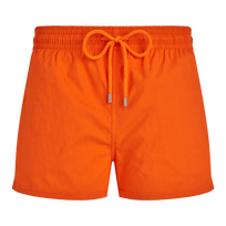 男士 Jacquard Turtles 短款游泳短裤 Apricot 正面图