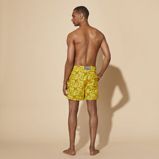 Men Swim Shorts Micro Ronde des Tortues Tie and Dye Sun back worn view