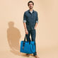 Men Cotton Jeans 5-Pockets Denim Micro Turtles Corrosion Dark denim w1 details view 1
