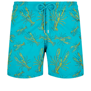 Lobsters Badeshorts mit Stickerei für Herren – Limitierte Serie Curacao Vorderansicht