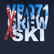 Felpa uomo in cotone con cappuccio VBQ71 Ski Blu marine 