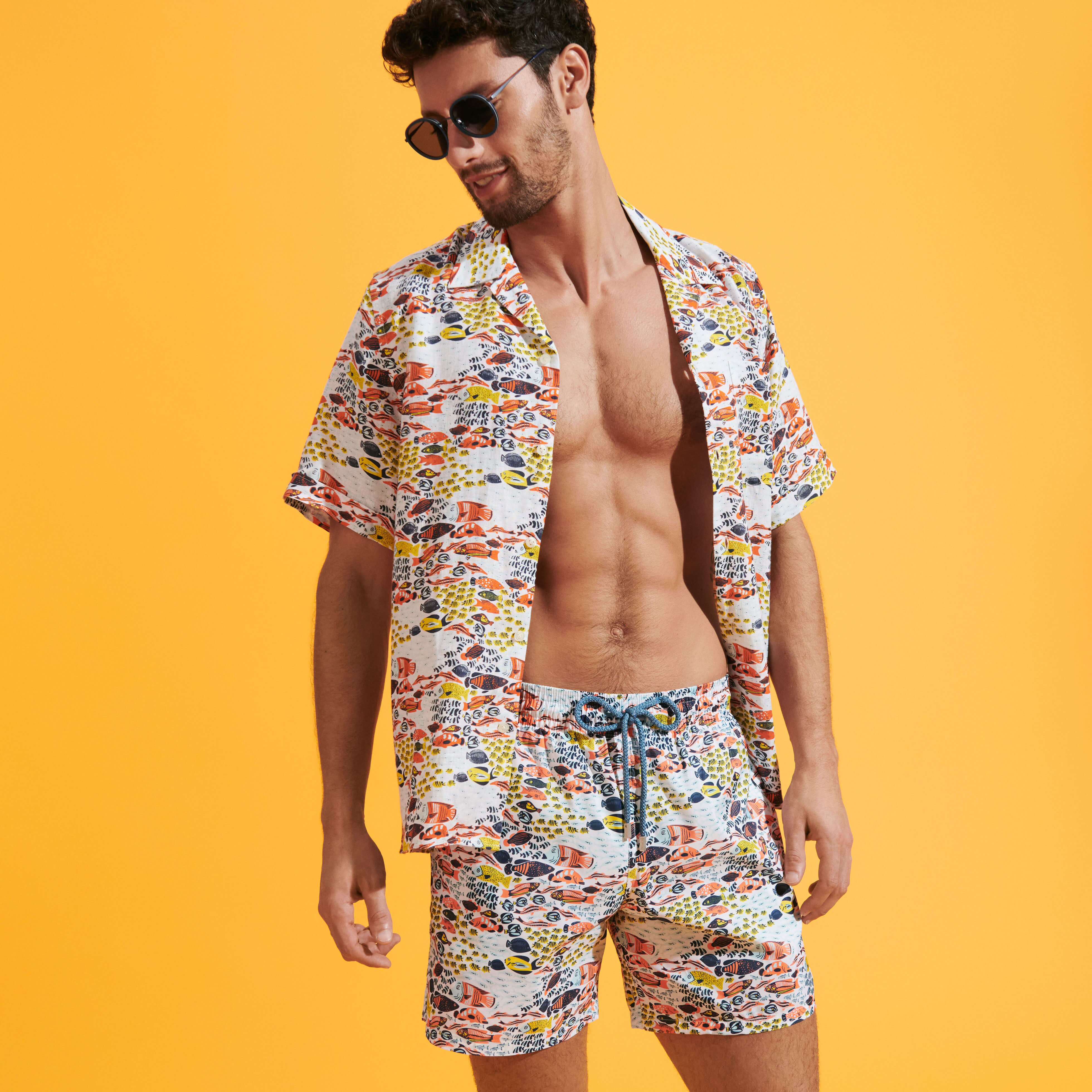 Mens two piece swim outlet set