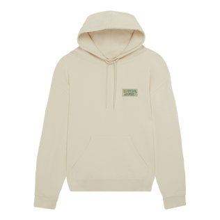 男士纯色棉质连帽运动衫 - Vilebrequin x Highsnobiety Tofu 正面图