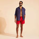 Men Ultra-Light and Packable Swim Shorts Solid Look  vista frontale