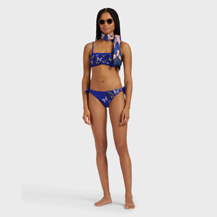 Women Bra- Style Bikini Top Embroidered Disco Butterflly Marrakech 细节视图1