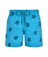 Men Swim Shorts Embroidered Splash - Limited Edition Santorini 正面图
