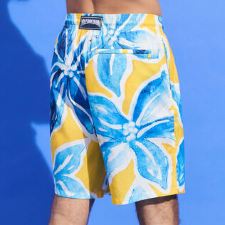 Men Long Swimwear Ultra-light and Packable Raiatea Sun back worn view
