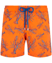 Men Embroidered Swimwear Lobsters - Limited Edition Tango front view