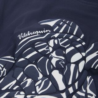 Boys T-shirt Printed Turtle Orcas Navy details view 4