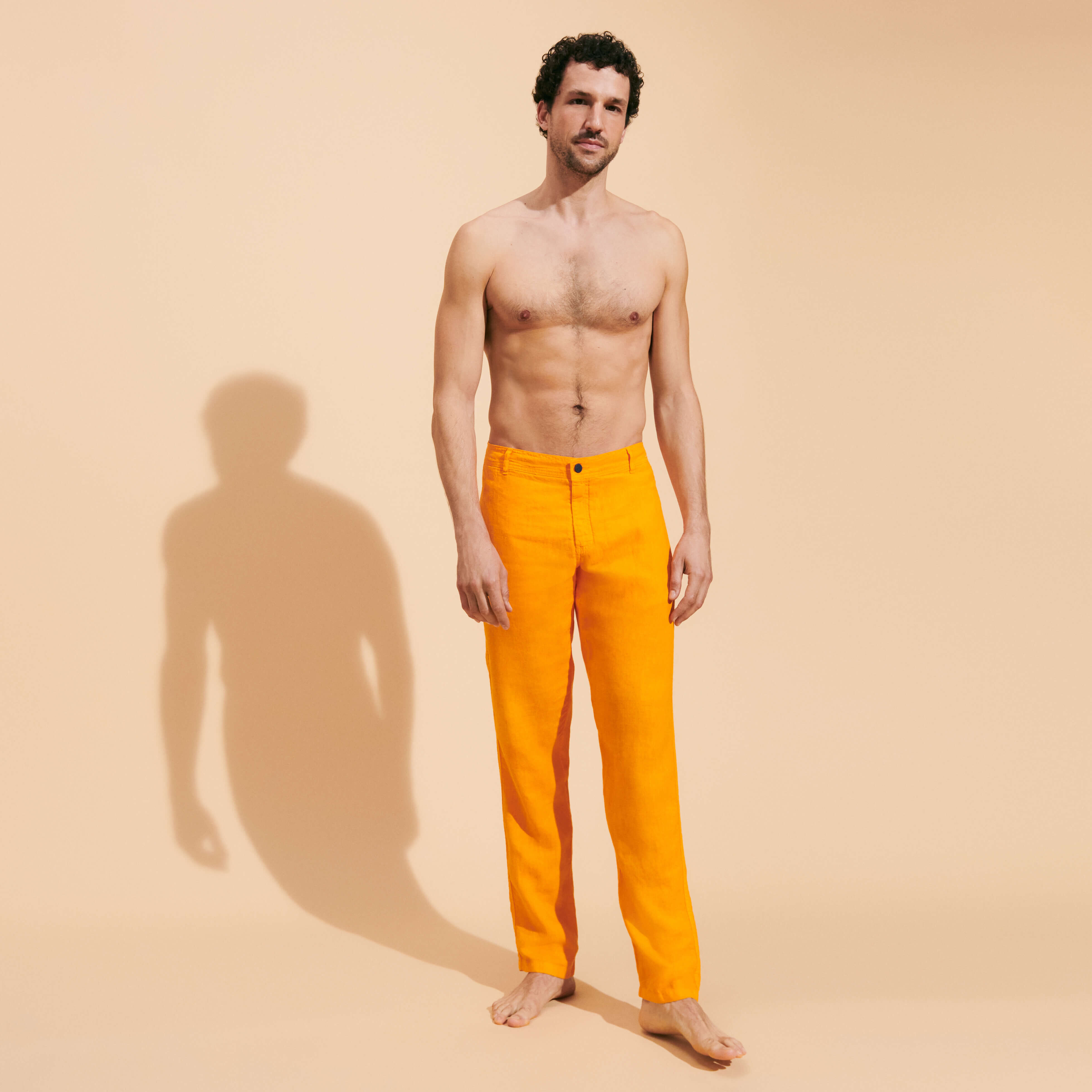Pantalons clearance lin homme